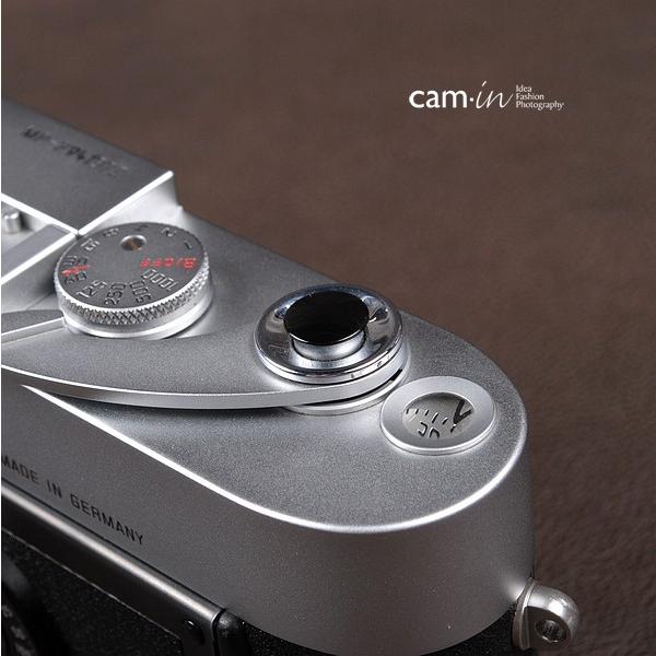 cam-in ソフトシャッターボタン レリーズボタン ソフトレリーズボタン 9mm 超薄型 凸面 真...