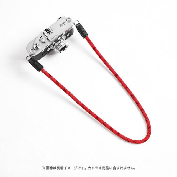 cam-in（カムイン）カメラストラップ DCS-005シリーズ 125cm レッド × ブラック ...