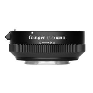 Fringer FR-FX3 [EF-FX PRO III]（キヤノンEFマウントレンズ → フジフイルムXマウント変換）電子マウントアダプター 絞りリング付き｜stkb