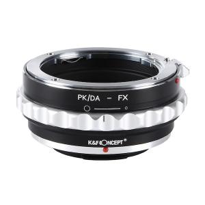 K＆F Concept マウントアダプター KF-DAX （レンズ側ペンタックスDA/ボディ側富士フイルムX）絞りリング付の商品画像
