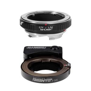 Fotodiox LM-FXRF-PRN + KF-CYM2 コンタックスレンズ用 マウントアダプターセット