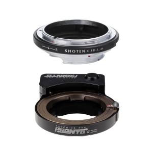 Fotodiox LM-FXRF-PRN + SHOTEN CFD-LM キヤノンFDレンズ用 マウントアダプターセット