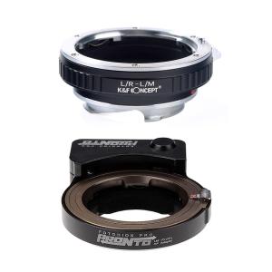 Fotodiox LM-FXRF-PRN + K&F Concept KF-LRM ライカRレンズ用 マウントアダプターセット