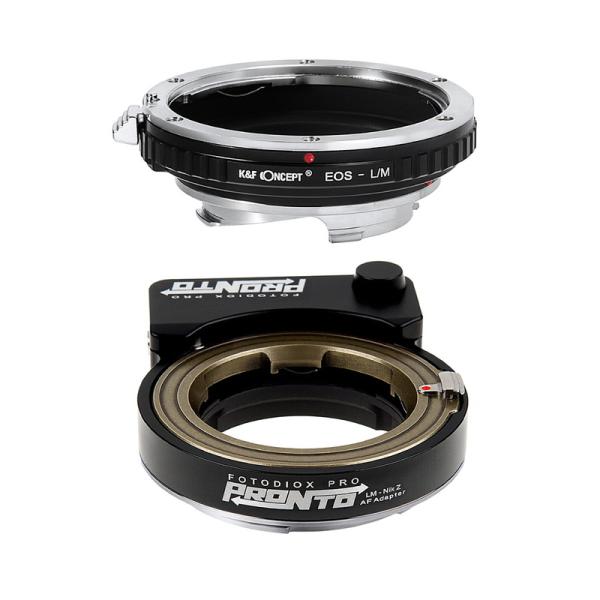 Fotodiox LM-NKZ-PRN + K&amp;F Concept KF-EFM2（キヤノンEFレン...