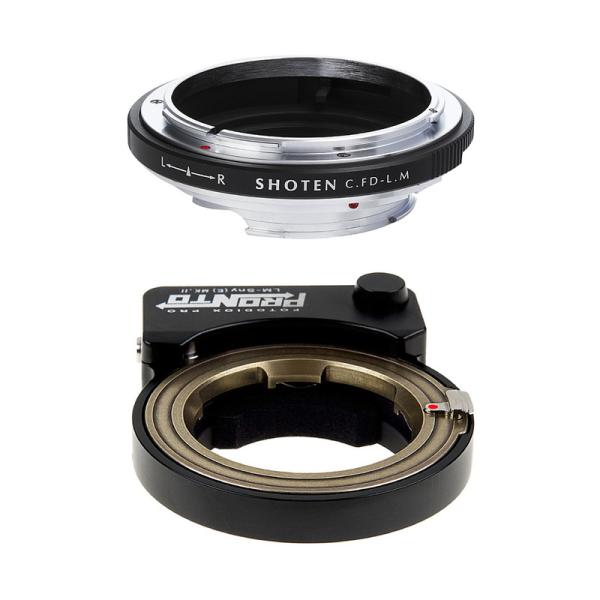 Fotodiox LM-SNE-PRN II + SHOTEN CFD-LM （キヤノンFDレンズ用...