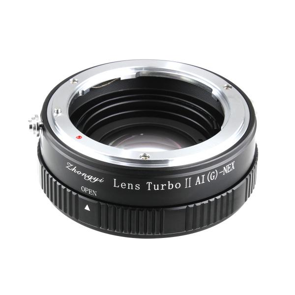 中一光学 フォーカルレデューサーアダプター Lens Turbo II N/G-NEX（ニコンFマウ...