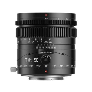 銘匠光学 TTArtisan Tilt 50mm f/1.4 マイクロフォーサーズマウント ティルトレンズ チルト ブラック オリンパス レンズ｜焦点工房Yahoo!店