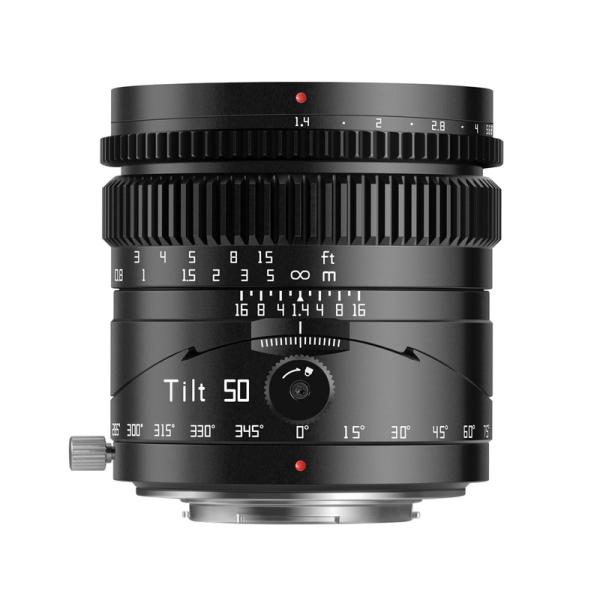 銘匠光学 TTArtisan Tilt 50mm f/1.4 マイクロフォーサーズマウント ティルト...