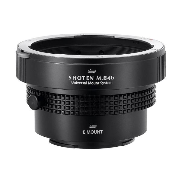 SHOTEN マウントアダプター UMSシリーズ M645-SE-U（マミヤ645マウントレンズ →...