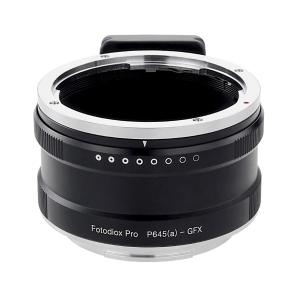 Fotodiox P645a-GFX（ペンタックス645 (DAレンズ対応)レンズ → 富士フイルムGFX Gマウント変換)絞りリング付き マウントアダプター