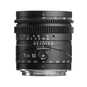 銘匠光学 TTArtisan Tilt 50mm f/1.4 キヤノンRFマウント ティルトレンズ