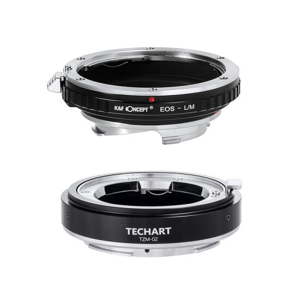 TECHART TZM-02 + K&amp;F Concept KF-EFM2（キヤノンEFマウントレンズ...