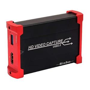 Malanzs HDMIゲームキャプチャー 最新バージョン USB3.0 HD1080p Switch PS4 Xbox Wii U PS3用 ビデオキャプチャー ゲームラ