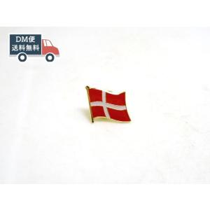 デンマーク国旗　北欧　ヒュッゲ　ピンバッジ ピンズ｜stl-ys