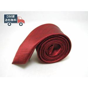 ナロータイ 細ネクタイ 赤系 DM便