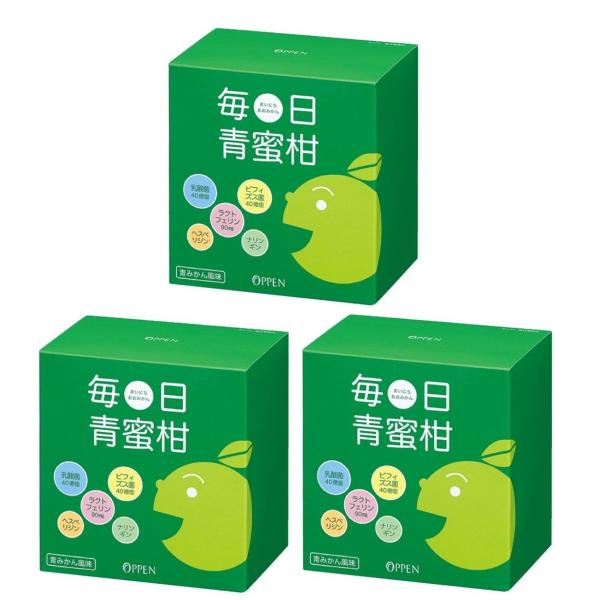 オッペン化粧品　毎日青蜜柑（まいにちあおみかん） 60包　３個入り　※当店は正規代理店です