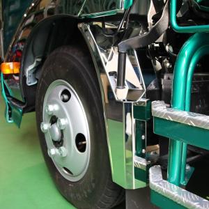 日野 レンジャープロ用 フロントフェンダーカバー（R/L） ウロコ