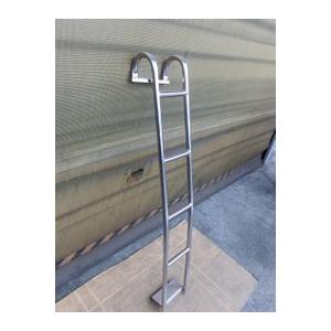 いすゞ　ビッグホーン　ステンレス製ラダー　ハシゴ ebcd23e65e1c4966961bb4d921e837