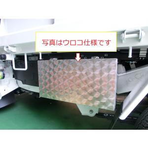 汎用工具箱 450Lx230Hx120W 取付けステーなし ウロコ : ステンレス
