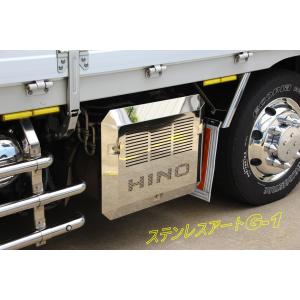 日野 17プロフィア/グランドプロフィア(低床) マフラーカバー 日野 17プロフィア/グランドプロフィア(低床) マフラーカバー