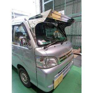 送料別途】デラックスレトロ 軽トラック用フロントバイザー : トラック