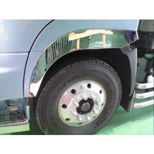 UD クオン/パーフェクトUD クオン マッドガード 交換式 ウロコ R/L