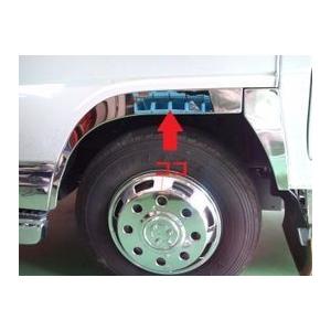 いすゞ 07フォワード標準/ワイド共通 マッドガード ウロコ R/L 被せ式