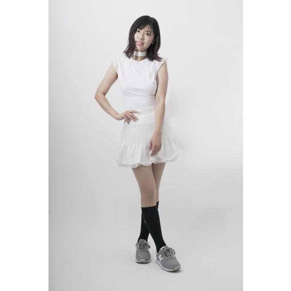 ゴルフウェア　レディース　インナーパンツ付　WOMAN'S｜フリルスカート