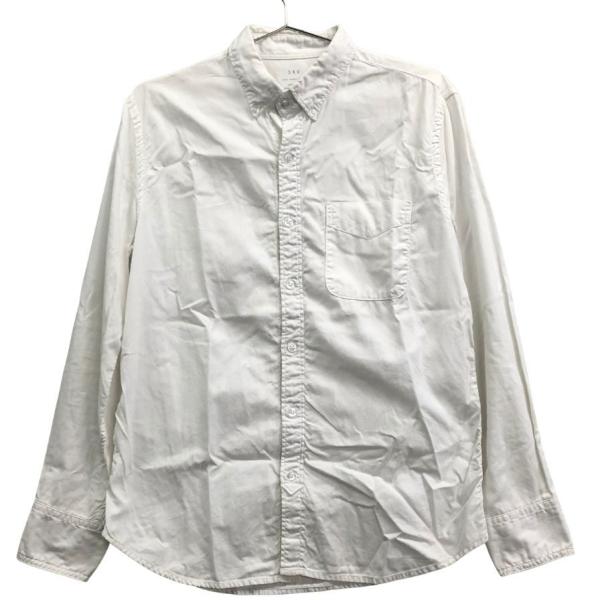 中古◆セーブカーキユナイテッド シャツ 長袖 アメリカ製 ホワイト サイズS SAVE KHAKI ...