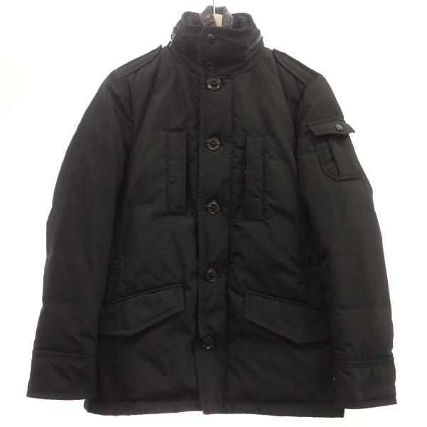 極美品◆モンクレール ダウンジャケット TRIOMPHE サイズ0 メンズ ブラック MONCLER...