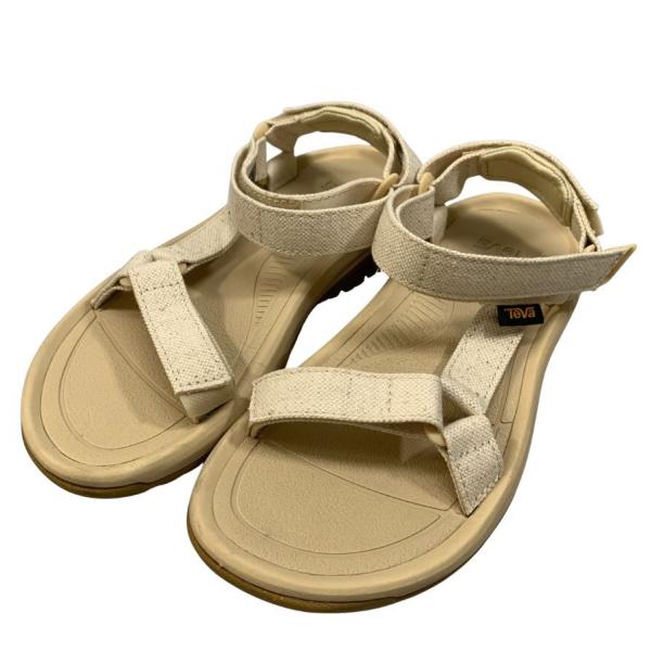 テバ ハリケーン XLT2 ストラップ サンダル レディース サイズ23cm ベージュ TAVA 約...