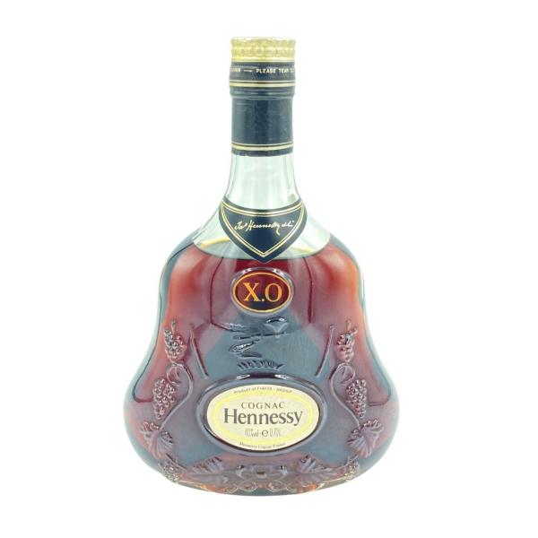 ヘネシーXO クリアボトル 金キャップ 700ml 40% Hennessy 【B2】