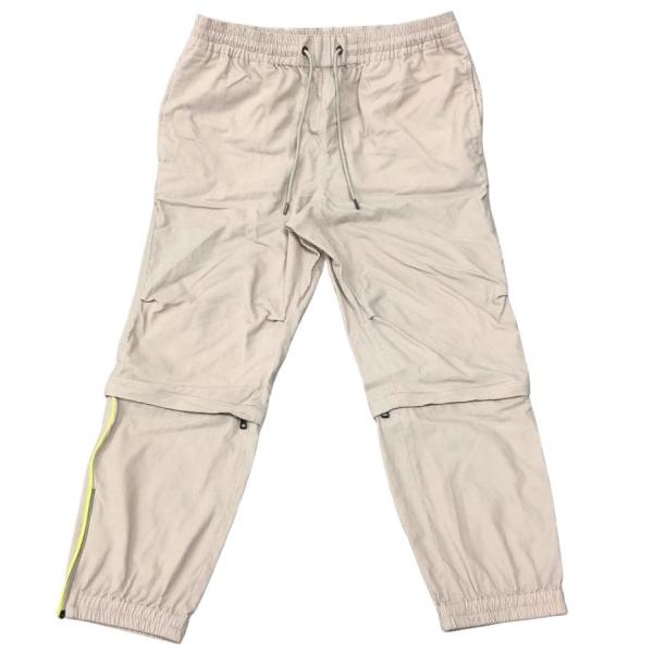 モンクレール 19AW ジップパンツ PANTALONE コーデュロイ ホワイト メンズ サイズ50...