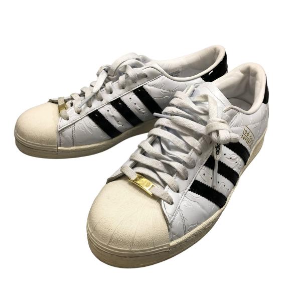 アディダス×ア ベイシング エイプ ローカットスニーカー スーパースターV メンズ サイズ28.0c...