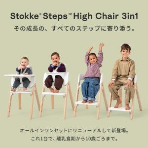 公式 ストッケ ステップス ハイチェア 3in...の詳細画像1