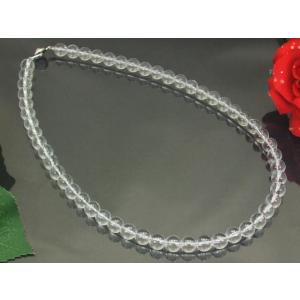 ★☆★水晶 ネックレス Sサイズ 40cm 4月誕生石 パワーストーン♪ おまけ付き 送料無料(a_...