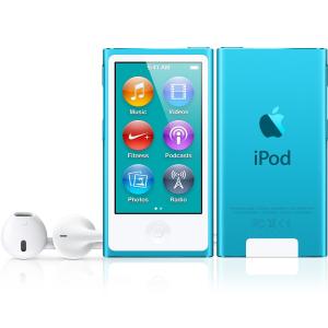 Apple アップル アイポッド ナノ iPod nano 16GB ブルー MD477J/A 第7世代 A1446｜stone-gold