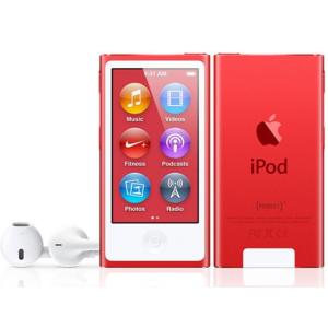 Apple アップル アイポッド ナノ iPod nano 16GB レッド MD744J/A 第7世代 A1446｜stone-gold
