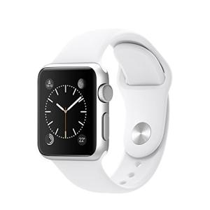 アップルウォッチ Apple Watch Sport 38mm MJ2T2J/A シルバーアルミニウム ホワイトスポーツバンド 第1世代
