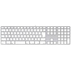 Apple Mac アップル マック キーボード Keyboard 有線 テンキー付き 純正 日本語...