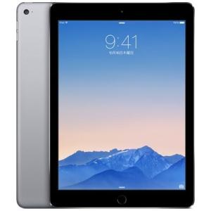 Apple アップル au アイパッド iPad Air 2 Wi-Fi+Cellular 9.7インチ 16GB スペースグレイ MGGX2J/A A1567｜stone-gold