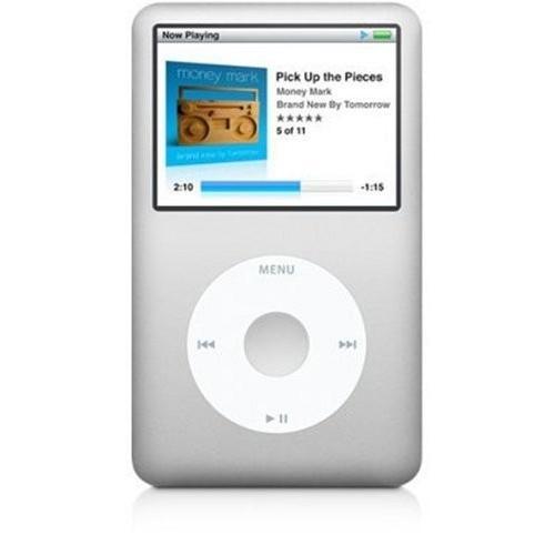 Apple アップル アイポッド クラシック iPod classic 120GB シルバー MB5...