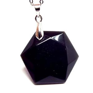 天然石 パワーストーン ペンダントトップ 六芒星 ヘキサグラム ダビデ
