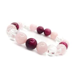 b★セットがお得！★定番&上質【ローズクォーツ✴︎サンストーン&ムーンストーン】 b☆セットがお得！☆定番&上質【ローズクォーツ✴︎サンストーン&