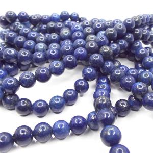 天然石 ビーズ ラピスラズリ 約10mm 連売り パワーストーン ハンドメイド 一連 アクセサリー