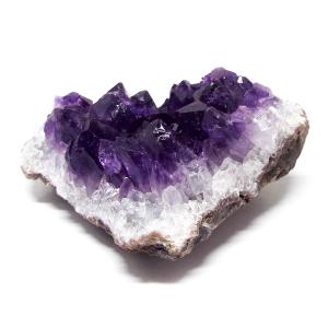 濃紫 天然石 ウルグアイ産 アメジスト クラスター 原石 置物 インテリア パワーストーン 天然石｜stone-kitchen