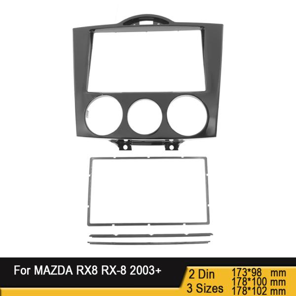 マツダ MAZDA RX-8 前期 '03〜'08 SE3P 社外 2Din オーディオ ナビ フレ...
