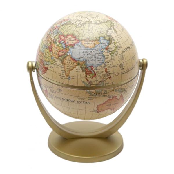レトロで可愛い地球儀　アンティーク コレクション オブジェ インテリア 雑貨 置物 装飾 飾り リビ...