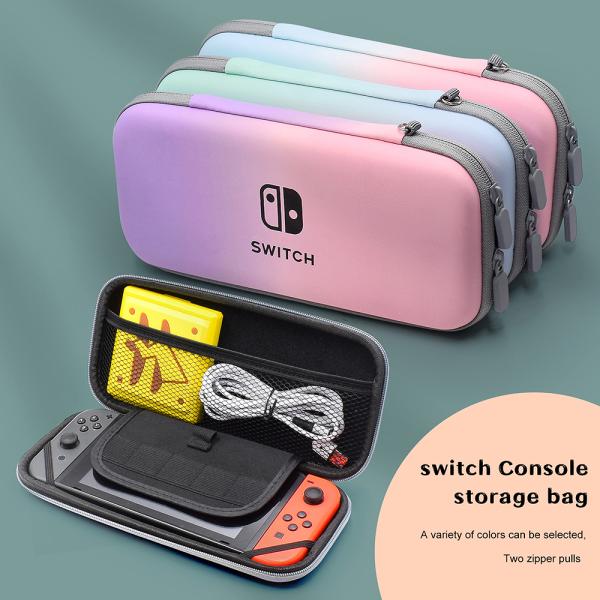 スイッチケース グラデーション キャリーバッグ 収納　Nintendo Switch