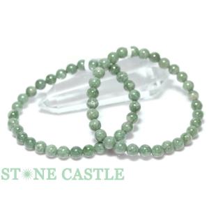 GOLD STONE 日本の銘石 糸魚川翡翠 ブレスレット 9-9.5mm 新潟産 証明